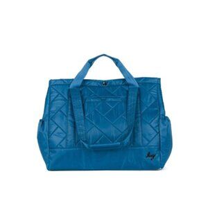 Lug Yacht Carry-All Tote Expandable Ocean Blue